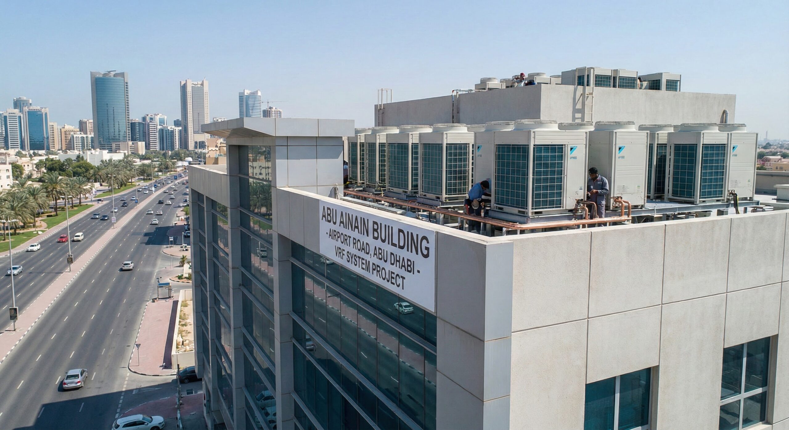 ABU AINAIN BUILDING AIRPORT ROAD ABU DHABI VRF SYSTEM