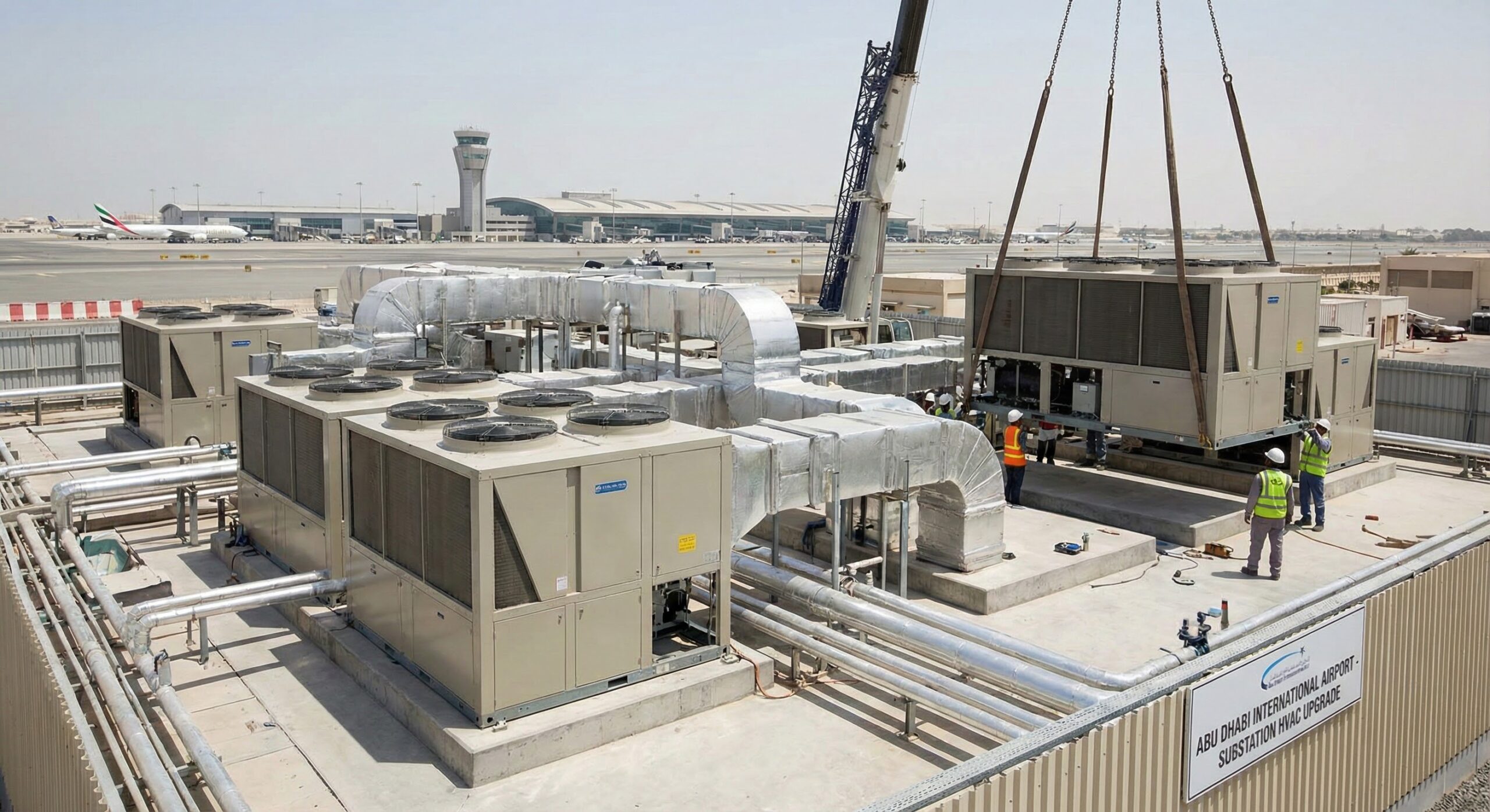 ABU DHABI INTERNATIONAL AIRPORT SUBSTATION PACKAGE UNITS